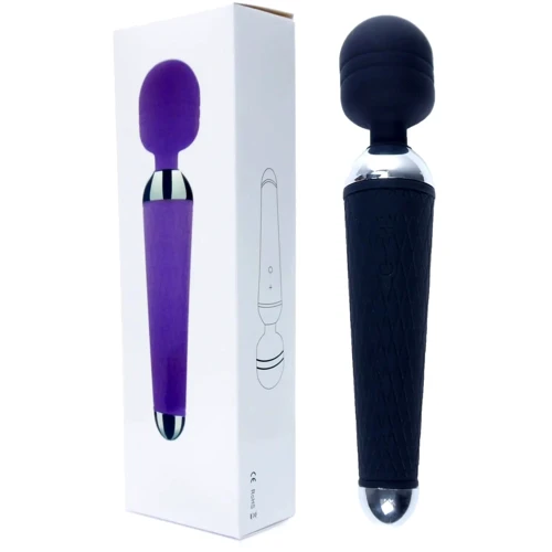 Вибромассажер Boss Series - Massager Power Wand USB Black 16 Function, BS2200037 фото 9