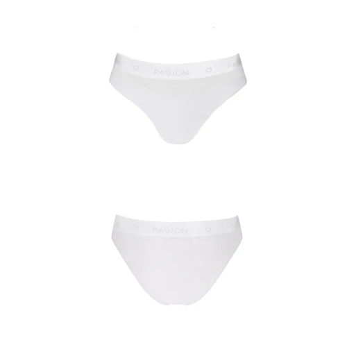 Трусики з прозорою вставкою Passion PS006 PANTIES white, size M: Вид Труси