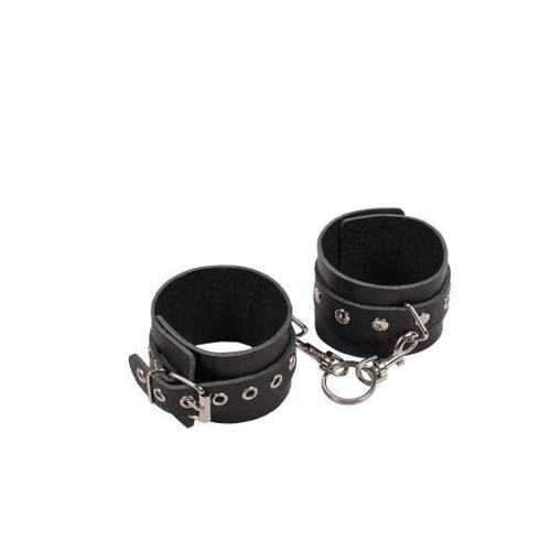 Наручники Leather Restraints Hand Cuffs, black