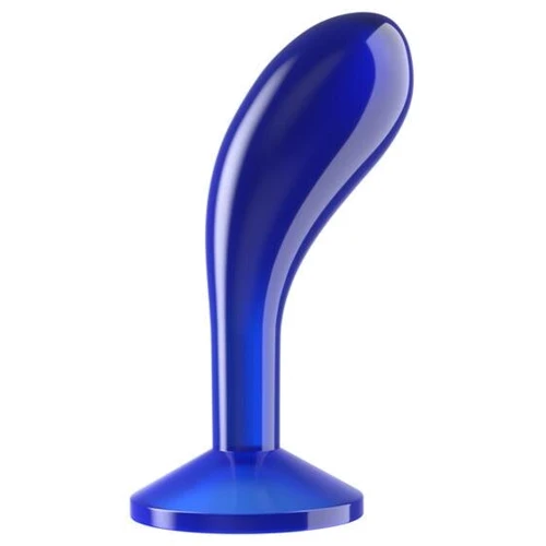 Анальная пробка LoveToy Flawless Clear Anal Plug 6" Blue