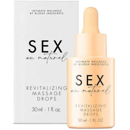 Краплі для інтимного масажу Sex Au Naturel Revitalising Intimate Massage Drops, 30 мл