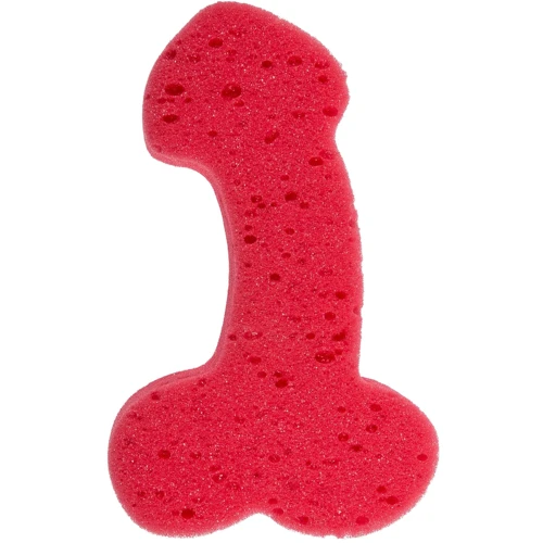 Губка для ванної кімнати Sponge Willy Red, 19 см