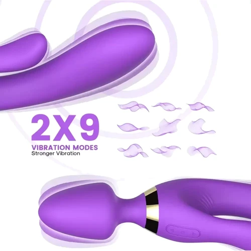 Вибромассажер BOSS of TOYS Boss Series - Magic Wand USB Purple 9 Function (BS5200027-1): Диаметр, см 3.92