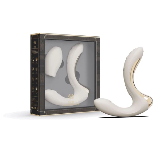 Вібратор-пульсатор з вакуумной насадкой Zalo – Talis G-Spot PulseWave Vibrator Ivory White: Тип управління кнопкове