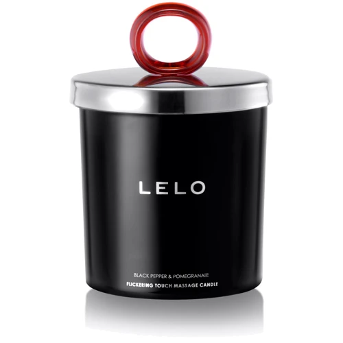 Масажна свічка LELO Flickering Touch Massage Candle Black Pepper & Pomegranate