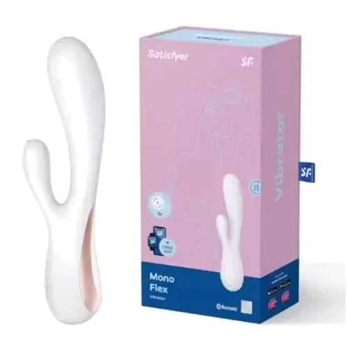 Вібратор кролик Satisfyer Mono Flex White: Діаметр, см 3.7