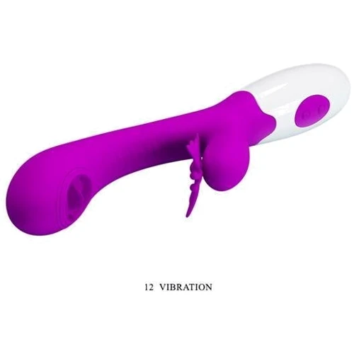 Вибратор Pretty Love Moth Clitoris Vibrator Purple: Назначение Вагинальные