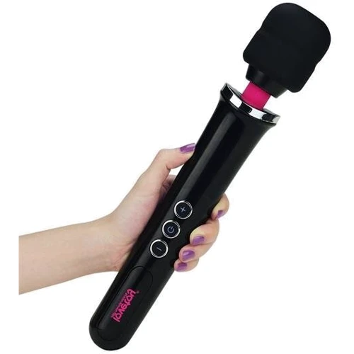 Універсальний вібромасажер LoveToy Training Master Ultra Powerful Rechargeable Body Wand: Тип управління Кнопочное