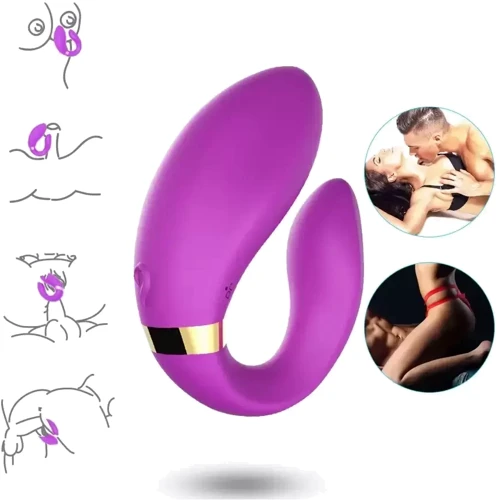 Вибратор Boss Series Couples Vibrator Purple (BS5200030-1): Диаметр, см 3.5