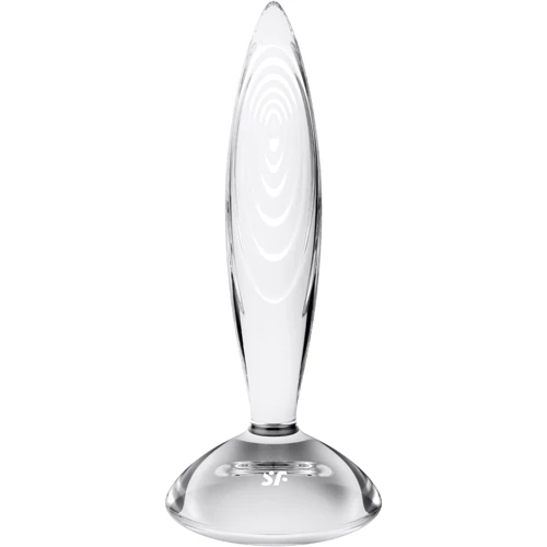 Скляна анальна пробка Satisfyer Sparkling Crystal