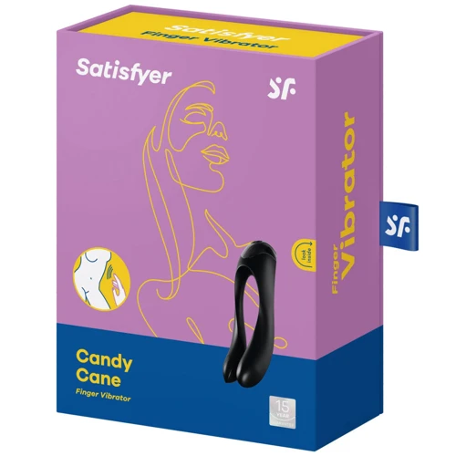 Вибратор на палец Satisfyer Candy Cane Black: Для кого Унисекс