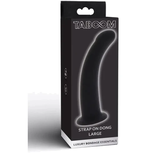 Фаллоимитатор Taboom Strap-On Dong Large (черный): Наличие вибрации Нет