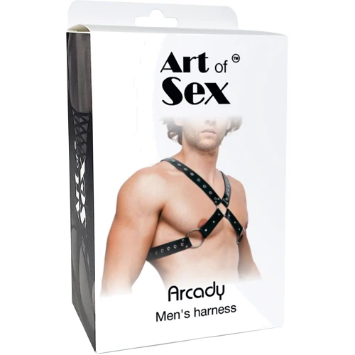 Чоловічі портупеї Art of Sex - Arcady, чорний, L-2XL: Вид Портупеи