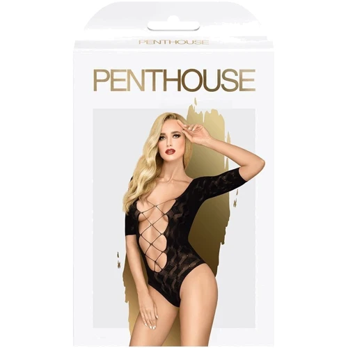 Боді Penthouse - Salute me Black S-L: Вид Боди