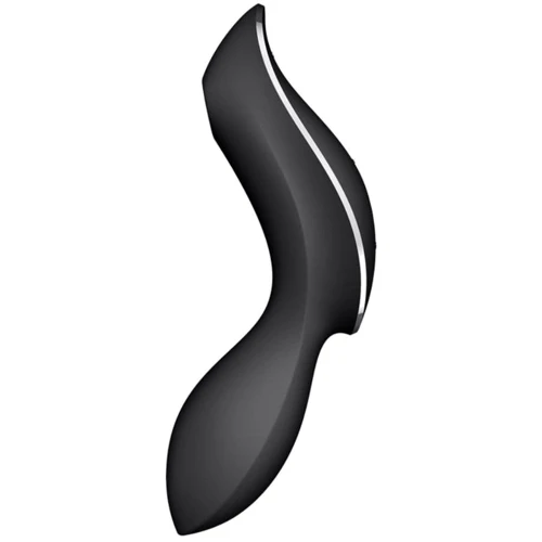 Вакуумный стимулятор с вибрацией Satisfyer Curvy Trinity 2 Black