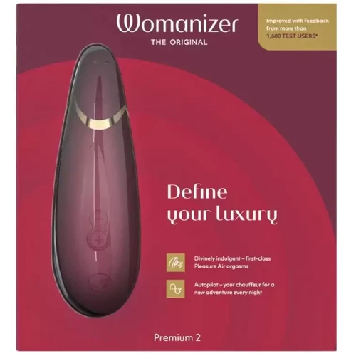 Вакуумный клиторальный стимулятор Womanizer Premium 2 Bordeaux: Для кого Для женщин