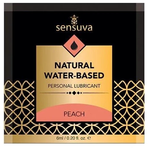 Пробник Sensuva - Natural Water-Based Peach (6 мл)