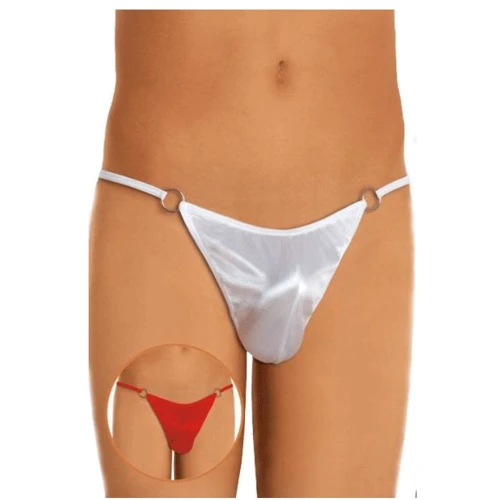 Чоловічі труси SoftLine - Thong 4420, S-L (white)