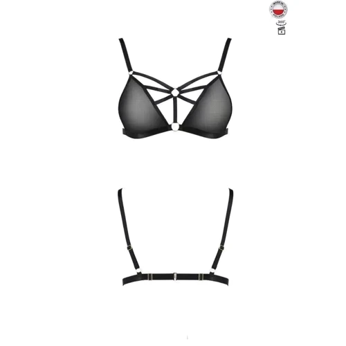 Бюстгальтер-стрепи MEGGY BRA black L / XL - Passion Exclusive: Для кого Для жінок