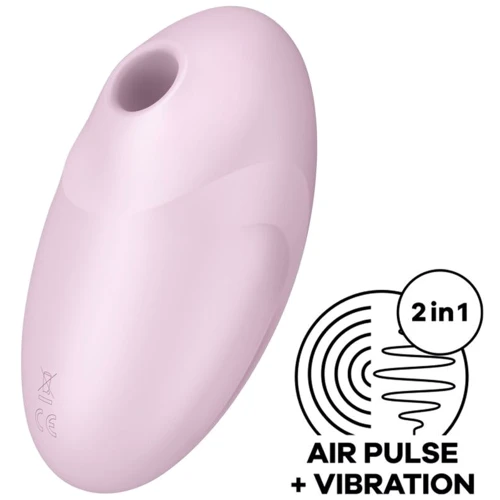 Вакуумний стимулятор з вібрацією Satisfyer Vulva Lover 3 Pink