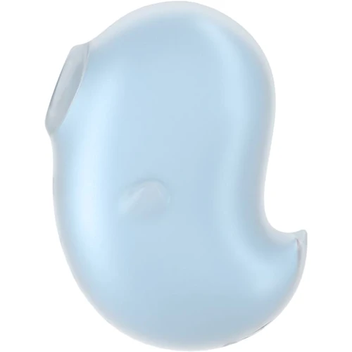 Вакуумный клиторальный стимулятор с вибрацией Satisfyer Cutie Ghost Blue: Назначение Вакуумные