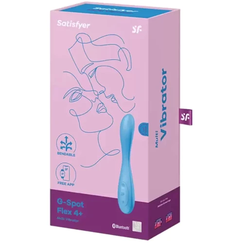 Вибратор Satisfyer G-Spot Flex 4+ blue: Назначение Для точки ДЖИ