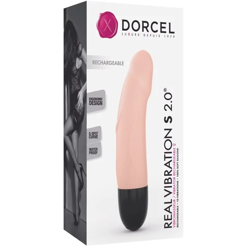 Вибратор Dorcel Real Vibration S Flesh 2.0: Назначение Для точки G