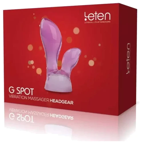 Насадка для вибромассажера Leten G SPOT HEADGEAR - 1 (40 x 105 мм): Для кого Унисекс