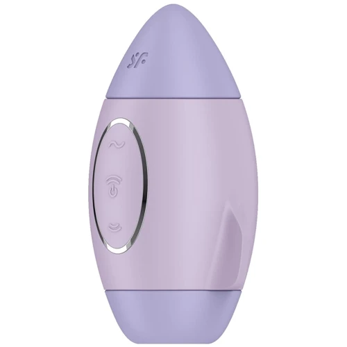 Вакуумний вібратор Satisfyer Mission Control Violet: Тип управління Кнопочное