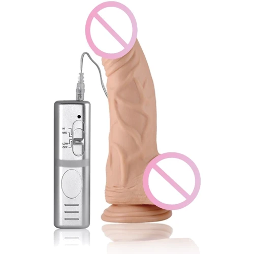 Вибратор LoveToy Real Extreme 9" Dildo Vibrating Flesh