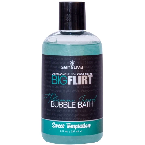 Піна для ванни Sensuva - Big Flirt Pheromone Bubble Bath - Sweet Temptation (237 мл)