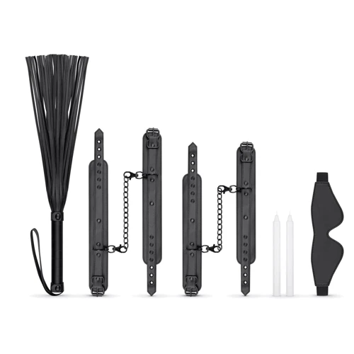 Набор Bedroom Fantasies Bondage Kit Set 5-piece - Black фото 6