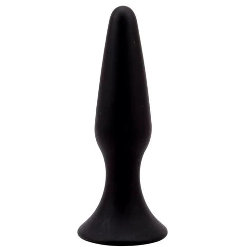 Анальний затор CHISA Black Mont Silicone Plug L 4.5"