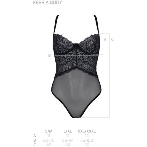 Боди ECO Passion KERRIA BODY black S/M: Для кого Для женщин