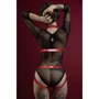 Сбруя боди Feral Feelings Body Harness Red: Вид Портупеи