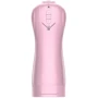 Мастурбатор с вибростимуляцией FOXSHOW Vibrating and Flashing Masturbation Cup Pink USB 7+7 Function, BS6300022 фото 8