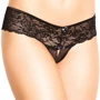 Жіночі стрінги SoftLine - G-String 2403, S/M (black)