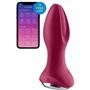 Анальна смарт вібропробка із перловим масажем Satisfyer Rotator Plug 2+ Violet