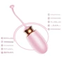 Виброяйцо с подогревом и пультом ДУ - Vibrating Silicone Love EGG USB: Длина, см 8.5