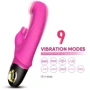 Вібратор BOSS Series Meteror Rabbit Vibrator Pink фото 6