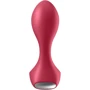 Анальна вібропробка Satisfyer Backdoor Lover Red: Матеріал силікон