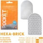 Мастурбатор TENGA Pocket Hexa-Brick: Призначення  Карманный