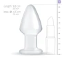 Скляна анальна пробка Gildo Glass Buttplug No. 25: Матеріал Скло