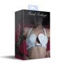 Лиф Сердце из натуральной кожи Feral Feelings - Hearts Bra White: Вид Бюстгальтеры