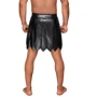 Мужская юбка гладиатора Noir Handmade H053 Eco leather men's gladiator skirt Black, M: Вид Юбки