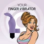 Вибратор на палец FeelzToys Magic Finger Vibrator Purple: Назначение Клиторальные