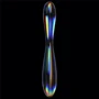 Фалоімітатор LoveToy Twilight Gleam Glass Dildo Double Delight: Наявність вібрації  Нет