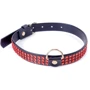 Нашийник із кристалами Fetish Boss Series - Collar with crystals Red (BS3300108)