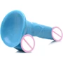 Фалоімітатор Pop Peckers 6.5" Dildo With Balls Blue: Наявність вібрації  Нет