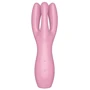 Кліторальний вібратор Satisfyer Threesome 3 Pink із трьома пальчиками